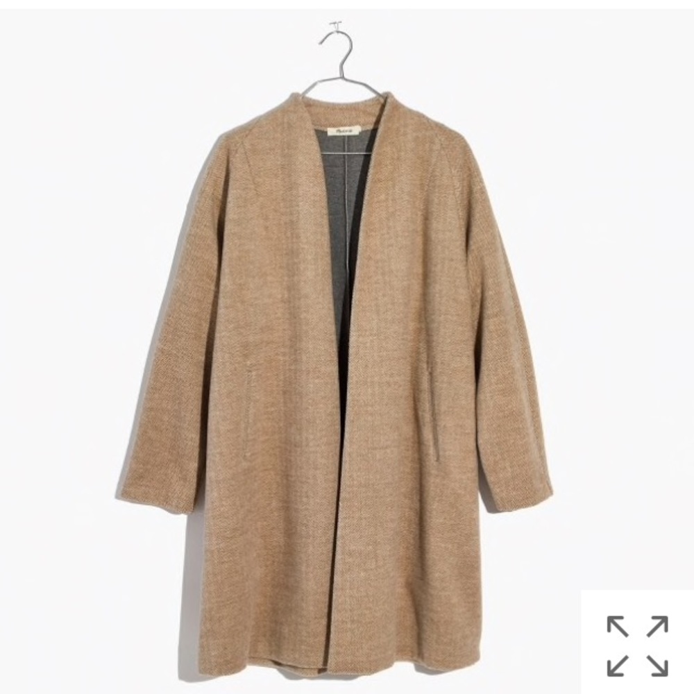 Madewell Stanza Herringbone Coat